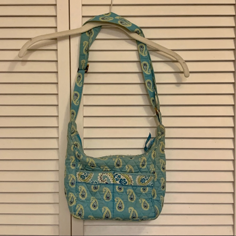 RETIRED VB Crossbody Bermuda Blue Paisley